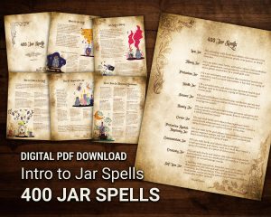 400 Jar spell ideas - an introduction to jar spells in witchcraft - PDF download