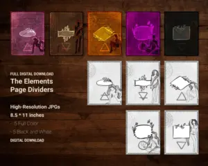 Grimoire section partions pack