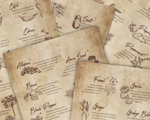 Herbs & Spices v1 Metaphysical Properties Uses Kitchen Witchery