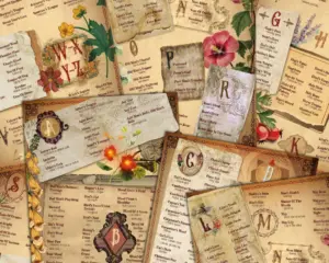 Witchy Herbs Names & Meanings for your book of shadows