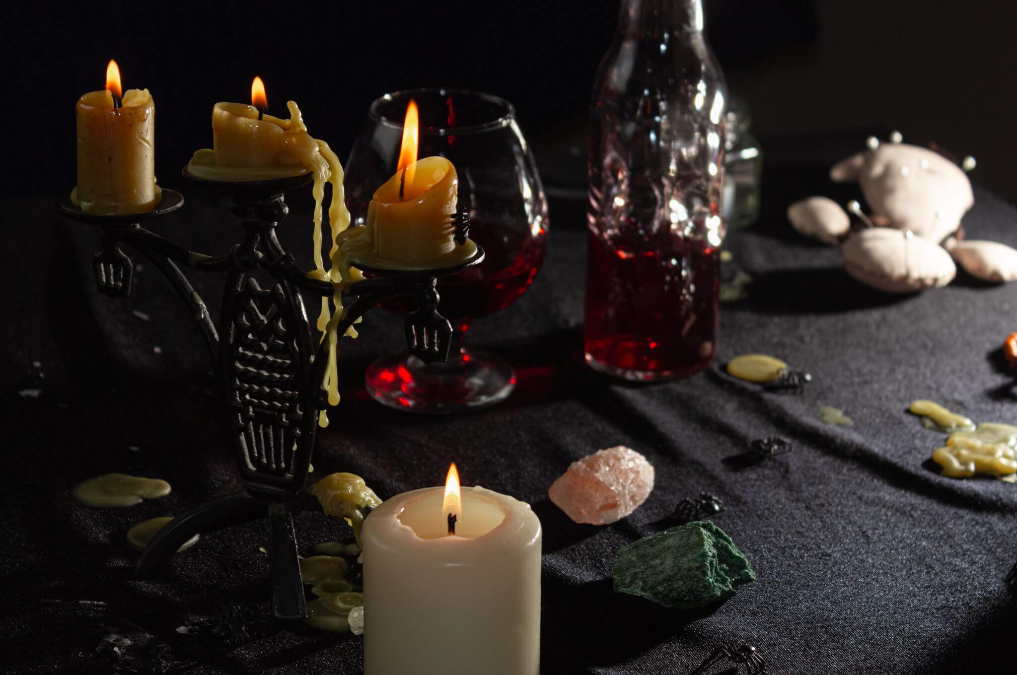 Candle magick is a type of ritual magick that involves using candles as a focus for intention-setting and manifestation.