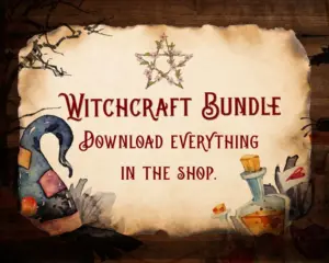 Witchcraft Bundle, Full Witch Shop Digital Download